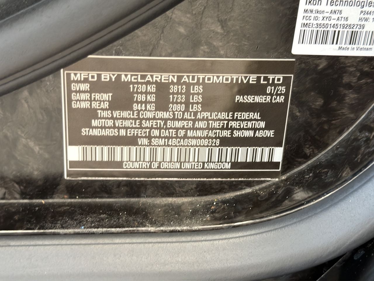 2025 McLaren 750S Spider