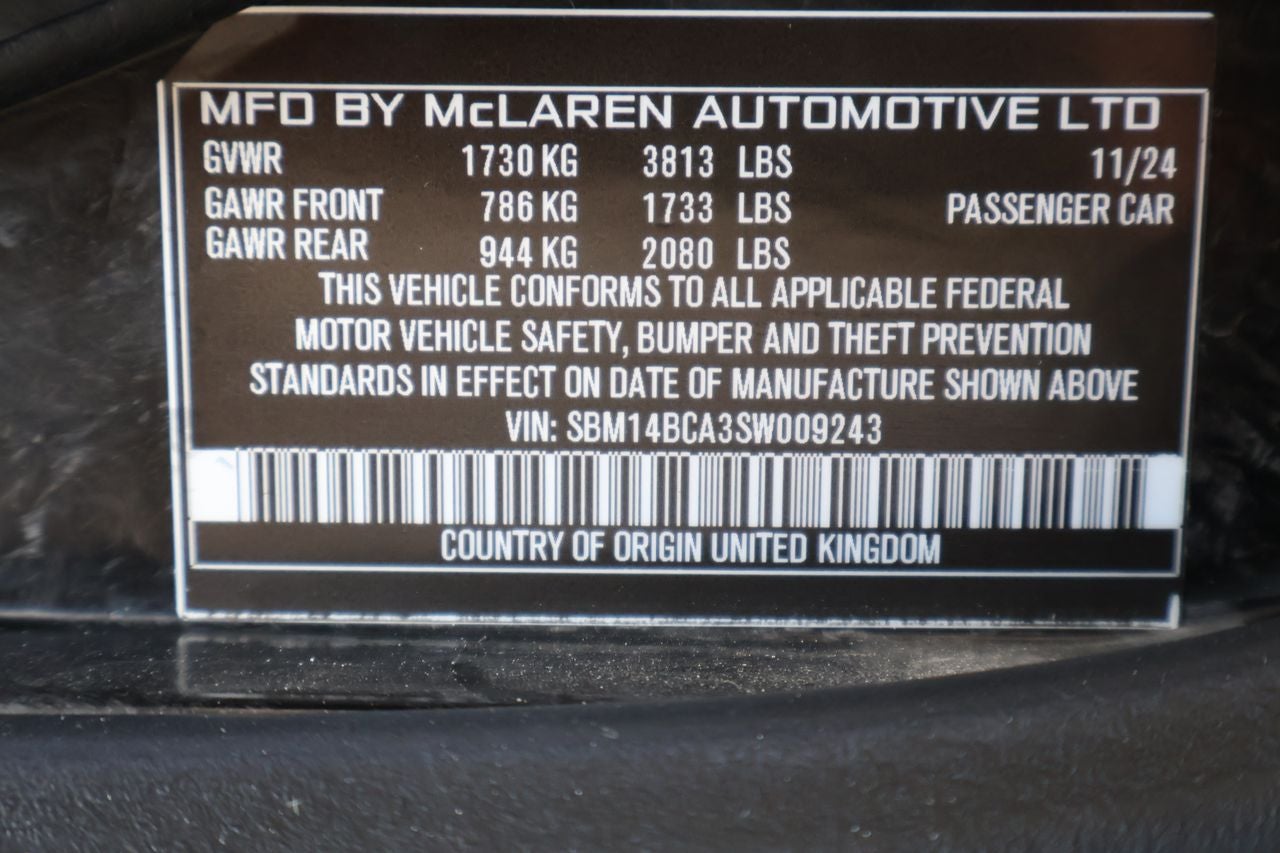 2025 McLaren 750S Spider