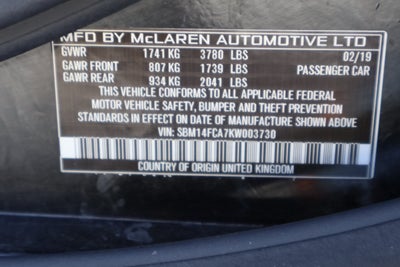 2019 McLaren 720S Performance