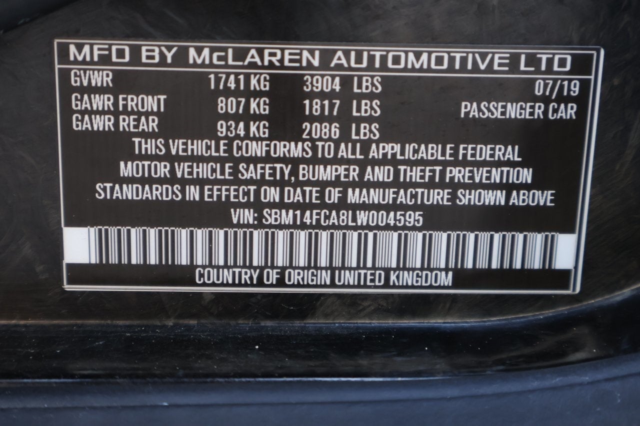 2020 McLaren 720S Base