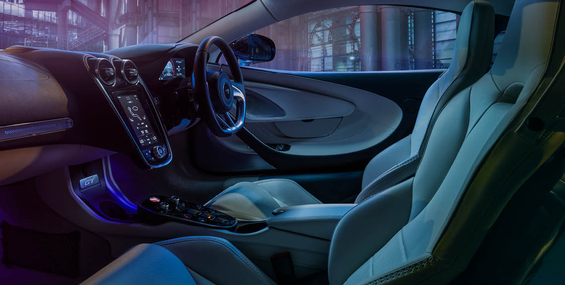 Infotainment center at your fingetips with a press of a highly designed button