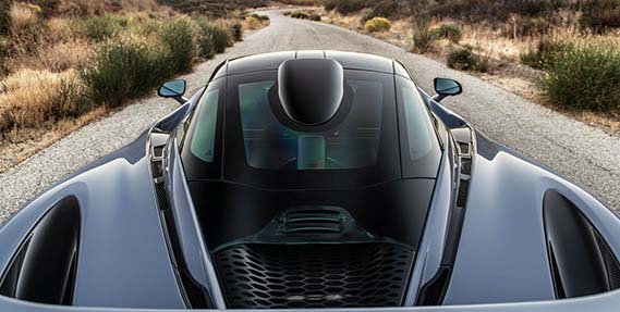 finely crafted interior design of driver and passenger seats