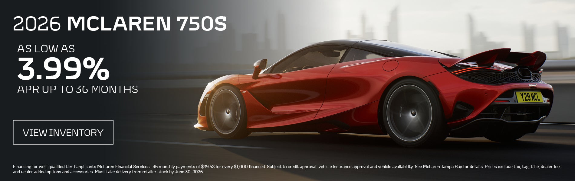 750S apr offer